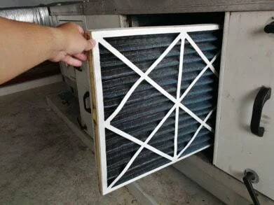 Dirty HVAC filter